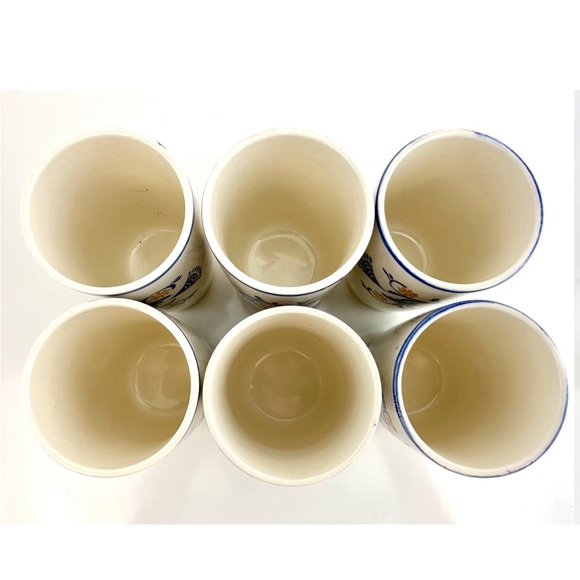 Vintage 1960s Vintage Royal Sealy Japan Blue + White - Picture 7 of 8